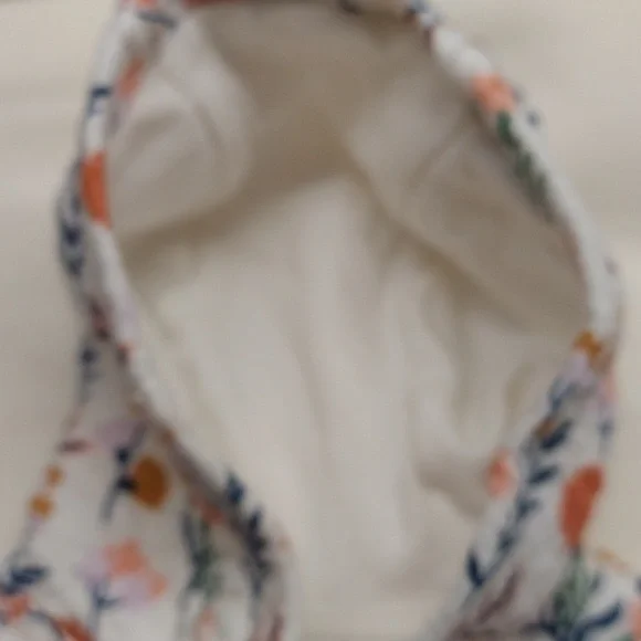 Catherine Malandrino  Floral Baby Hooded Jacket Size 0-3 Months   Fall Winter - Picture 5 of 6